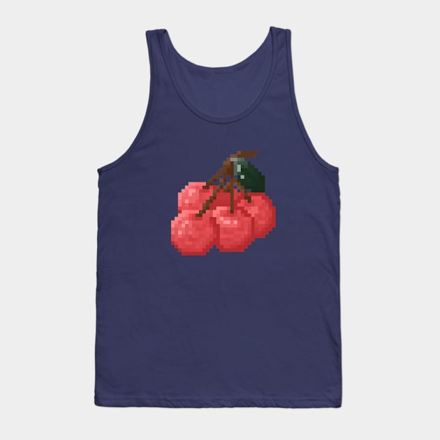 Pixel Art - Lychee Collection Tank Top by SnowPixelArtStore